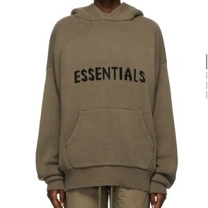 Essential FOG Knit Pullover Hoodie
